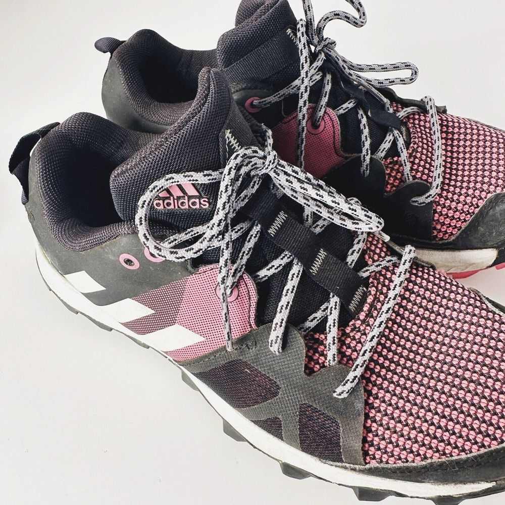 Adidas Kanadia TR7 Sneakers Shoes Women's Size 6.5‎ Purple Black Running Walking - Picture 5 of 6